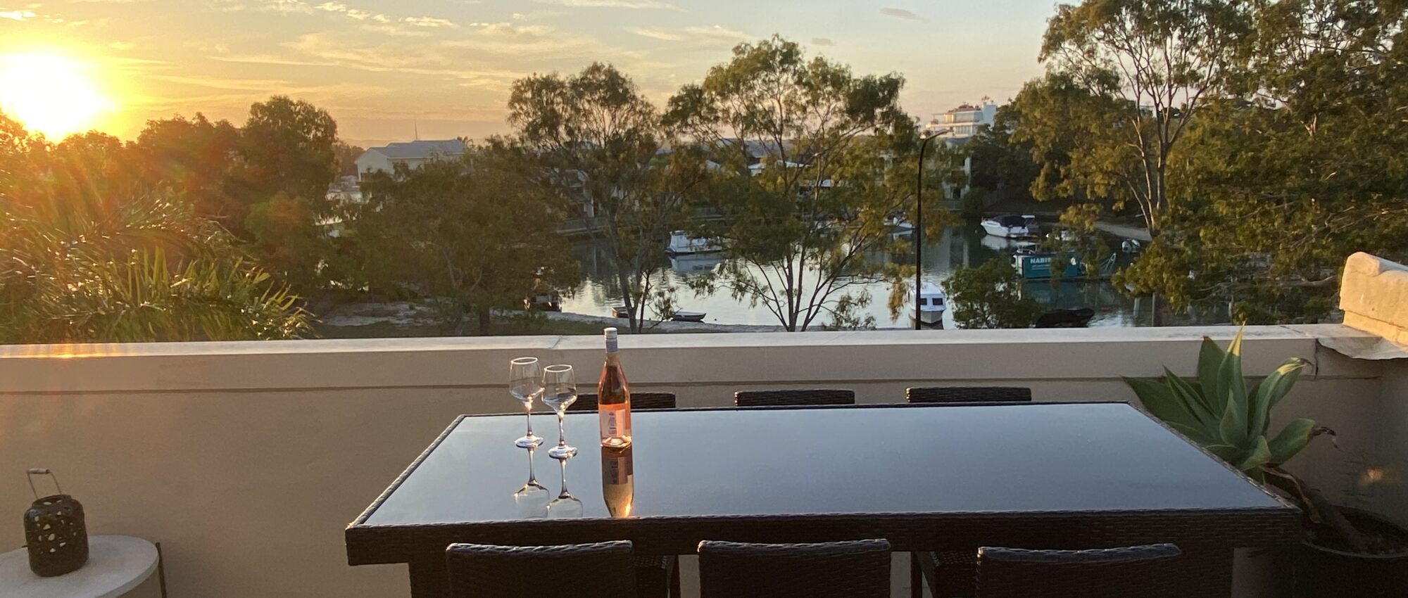 ROOFTOP TERRACE AND RIVER VIEWS – NOOSA HEADS