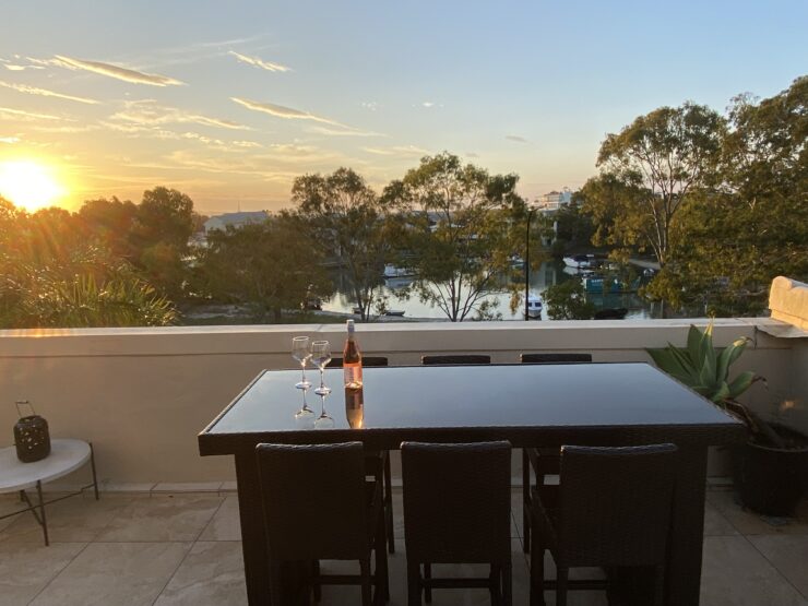 ROOFTOP TERRACE AND RIVER VIEWS – NOOSA HEADS